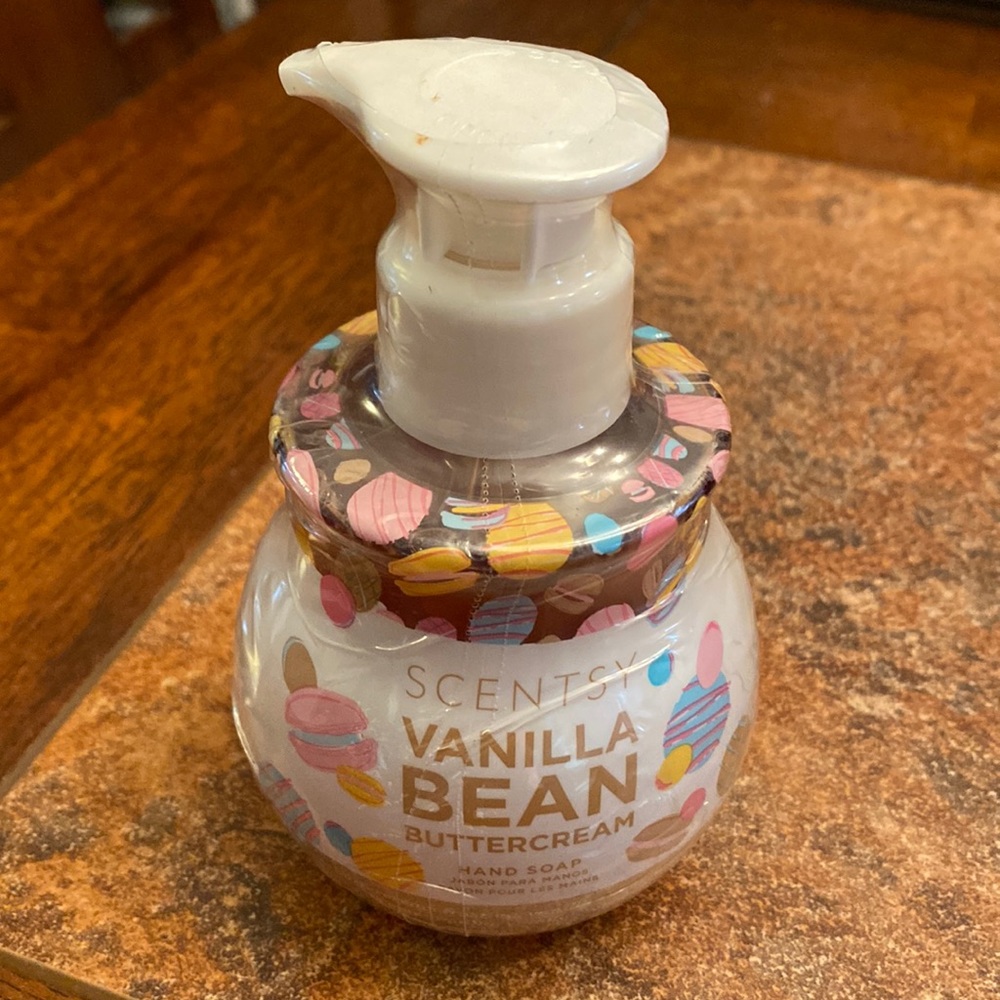 Scentsy vanilla bean hand soap